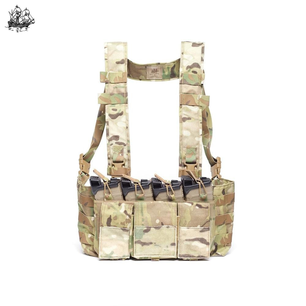 What is a Chest Rig?, 3 Rows of MOLLE