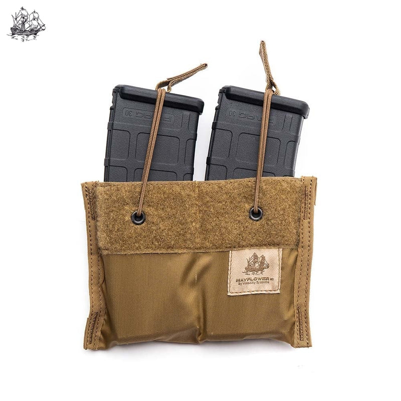 Double 5.56 Magazine Insert Coyote Brown