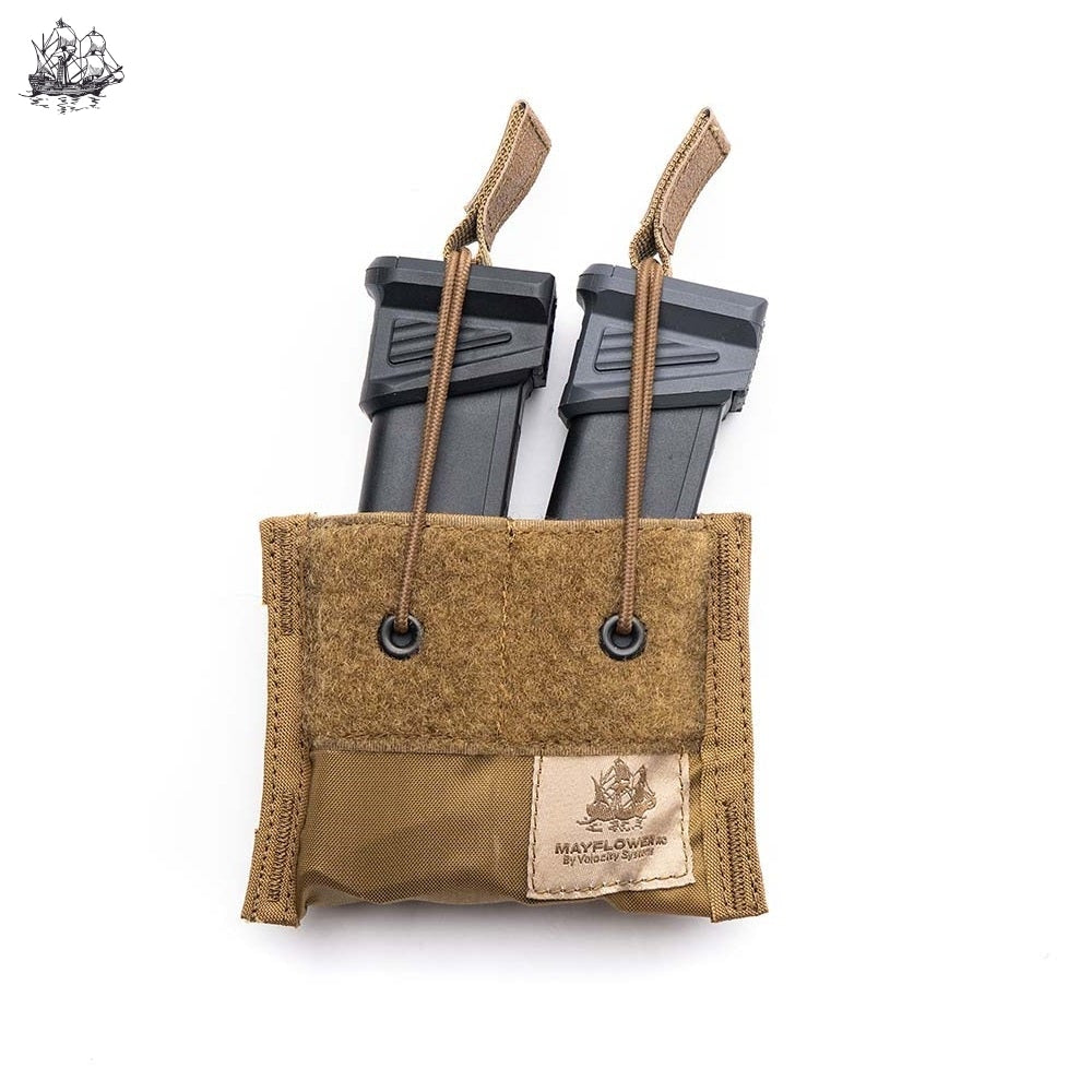 Porte chargeurs Double pour pistolet Noir (fixation Molle Porte chargeurs Double pour pistolet Noir (fixation Molle