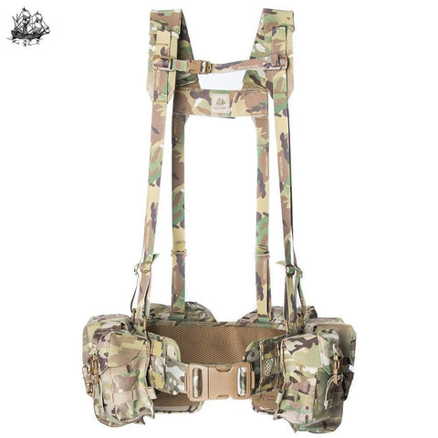 Jungle Kit Multicam / 1. 5.56 General Purpose - (4) Pouches (2) Canteen Gp X-Small: 28 32 Chest Rigs