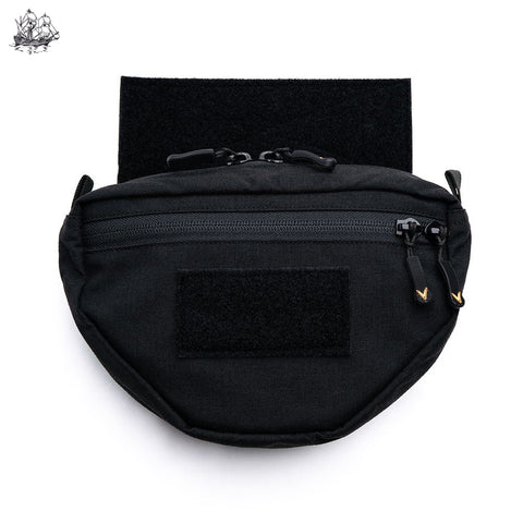 Lower Abdomen Pouch Black Pouches