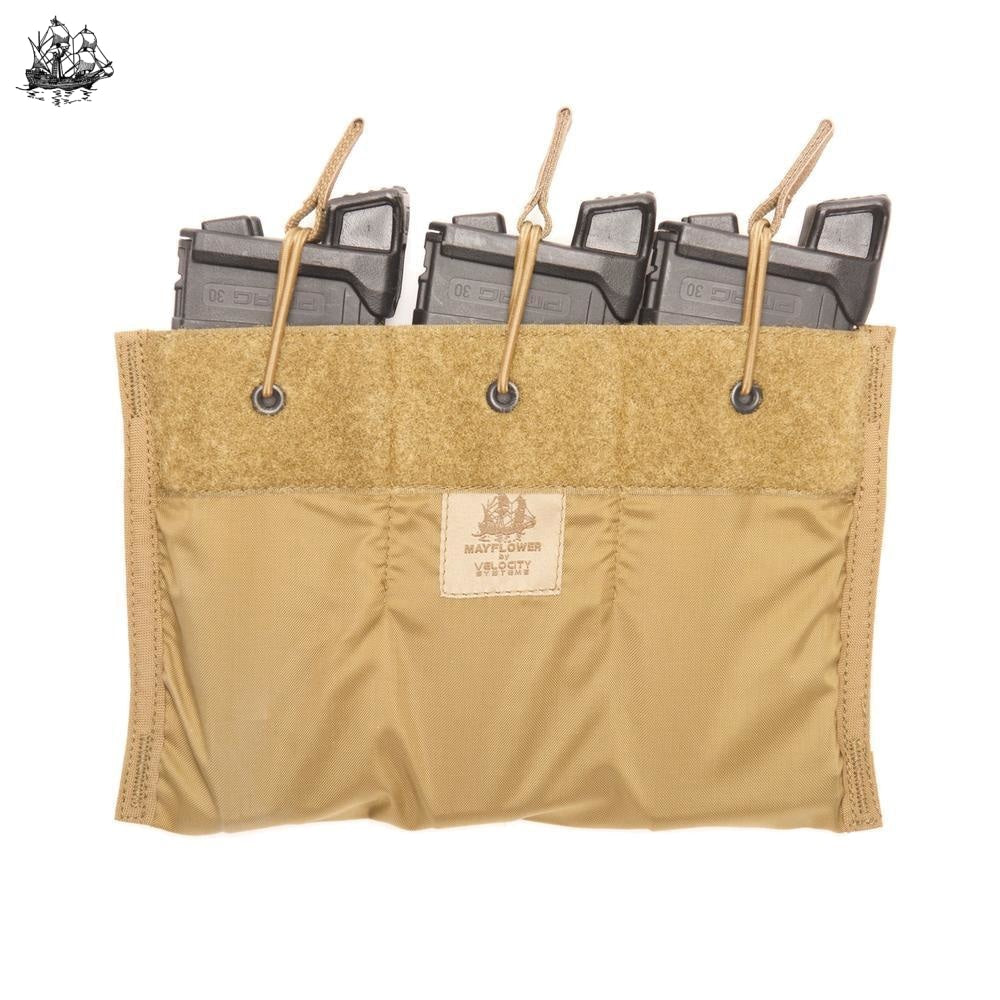thumbnail image 2 of FIRE FORCE USMC Coyote Brown Double Mag Pouch – 5.56 NATO, Fair Condition, Functional 2 of 5